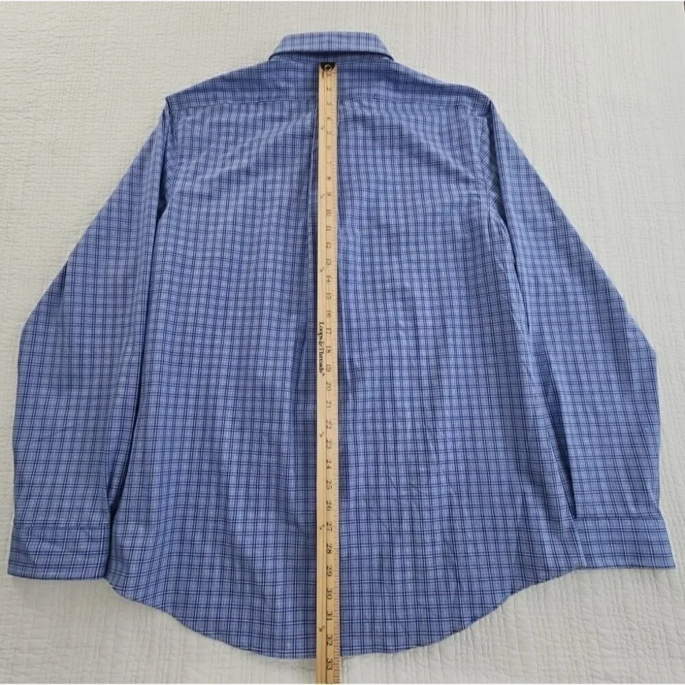 Polo Ralph Lauren Performance Shirt Men's XL Blue Plaid‎ Classic Fit Wicking NEW